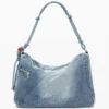 Large Denim Charms Bag