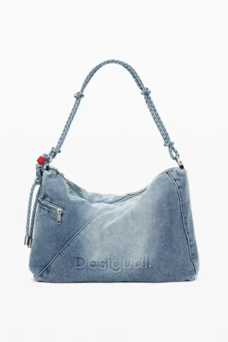 Large Denim Charms Bag