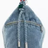 Large Denim Charms Bag