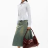 Large Faux Leather Bag