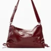 Large Faux Leather Bag