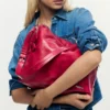 Large Faux Leather Bag
