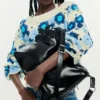 Large Faux Leather Bag