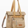 Large Modular Raffia Backpack Large Modular Raffia Backpack