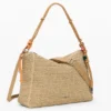 Large Raffia Charms Bag