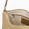 Large Raffia Charms Bag