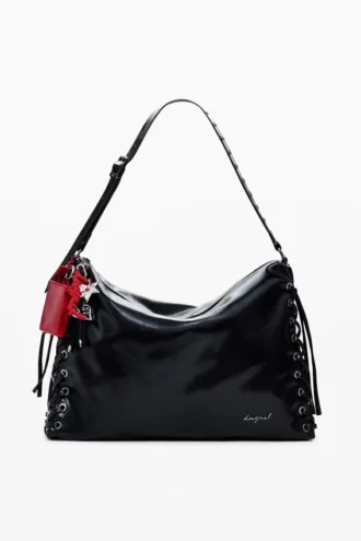 Large Shiny Woven Bag