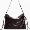 Large Shiny Woven Bag