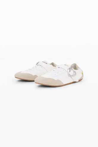 Leather Buckle Sneaker