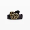 Leather Heart Belt