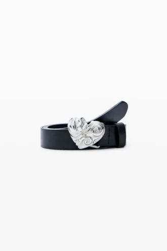 Leather Heart Belt