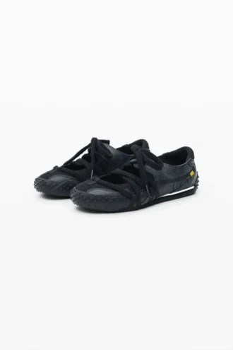 Leather Lace-Up Sneaker