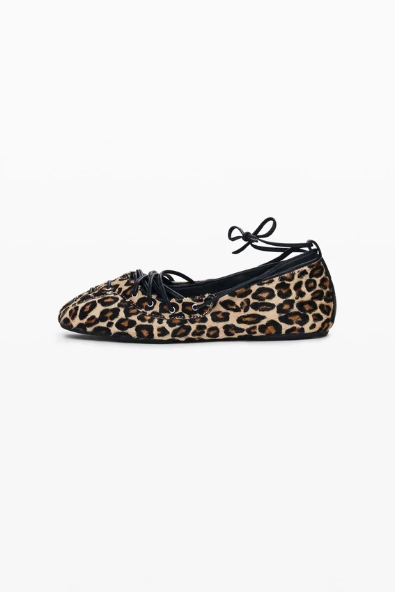 Leather Print Ballerina Leather Print Ballerina