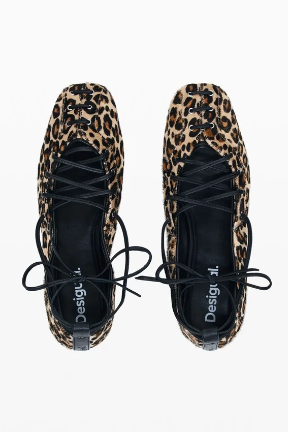 Leather Print Ballerina Leather Print Ballerina