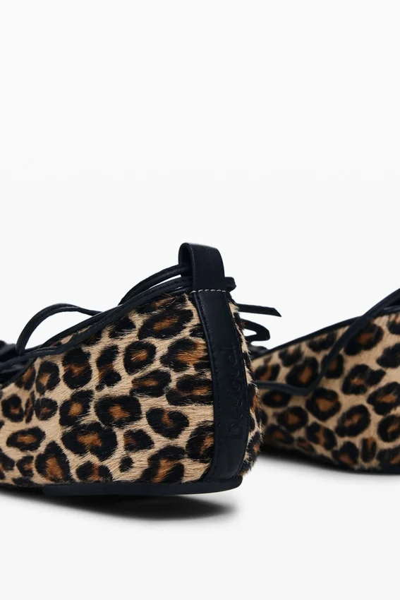 Leather Print Ballerina Leather Print Ballerina