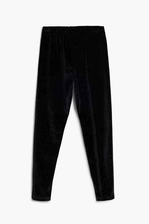 Leggings with Worn Effect Leggings with Worn Effect