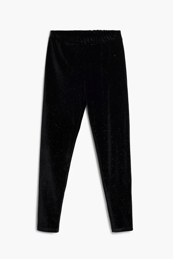 Leggings with Worn Effect Leggings with Worn Effect