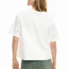 Logo T-Shirt with Appliques Logo T-Shirt with Appliques