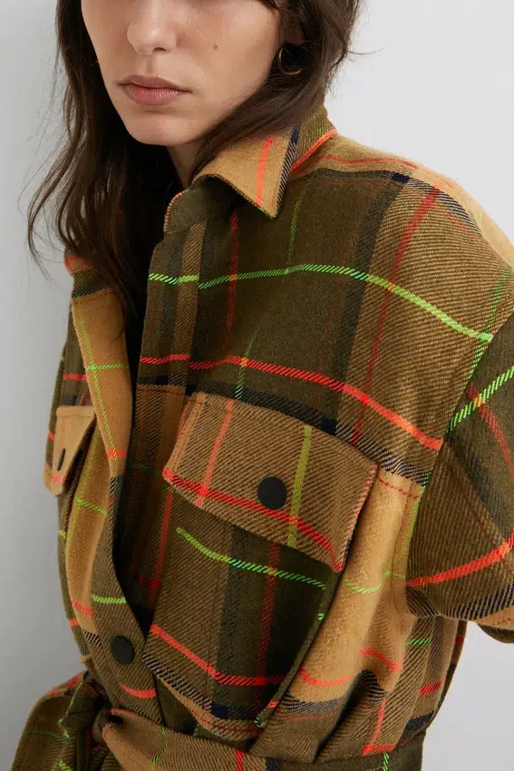 Long Coat Tartan Long Coat Tartan