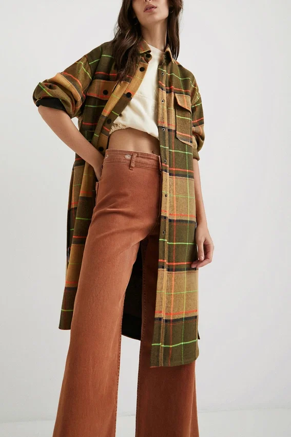 Long Coat Tartan Long Coat Tartan