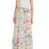 Long Combination Tulle Dress Long Combination Tulle Dress