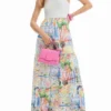 Long Combination Tulle Dress Long Combination Tulle Dress