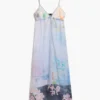 Long Denim Strappy Dress Long Denim Strappy Dress