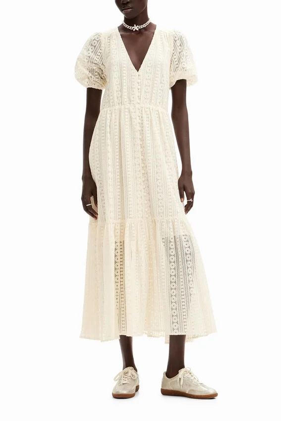 Long Embroidered Dress Long Embroidered Dress