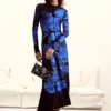 Long Floral Dress M. C. Lacroix Long Floral Dress M. C. Lacroix
