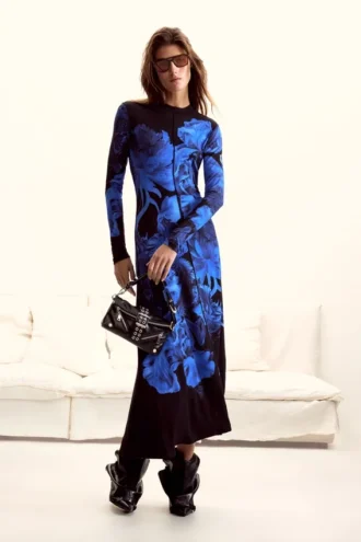 Long Floral Dress M. C. Lacroix