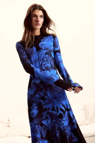 Long Floral Dress M. C. Lacroix