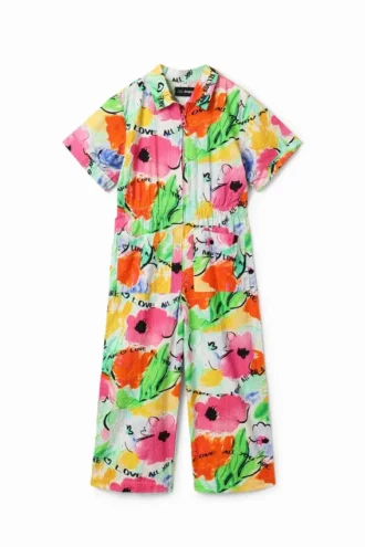 Long Floral Jumpsuit