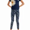 Long Floral Leggings