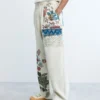 Long Floral Trousers Long Floral Trousers