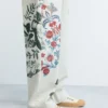Long Floral Trousers Long Floral Trousers
