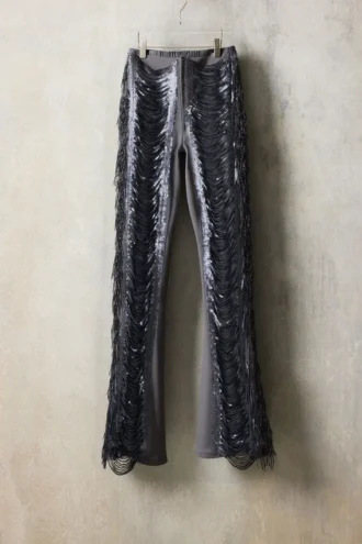 Long Glitter Trousers