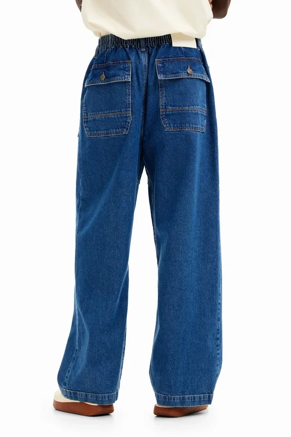 Long Jeans with Pockets Long Jeans with Pockets