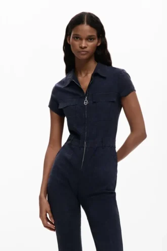 Long Jumpsuit Zipper