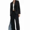 Long Pleated Trousers Long Pleated Trousers