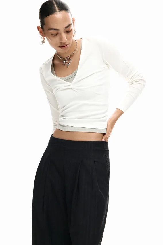 Long Pleated Trousers Long Pleated Trousers