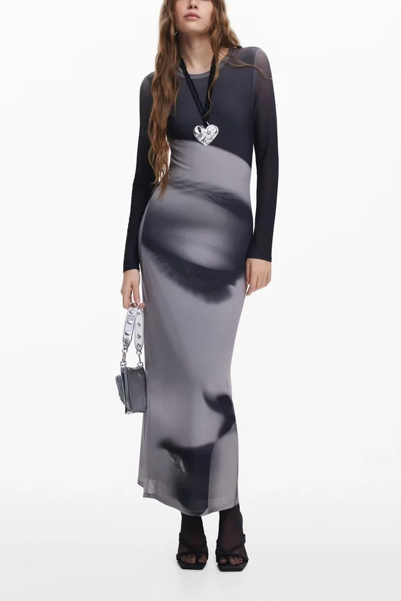 Long Portrait Dress Long Portrait Dress