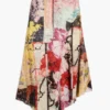 Long Printed Skirt