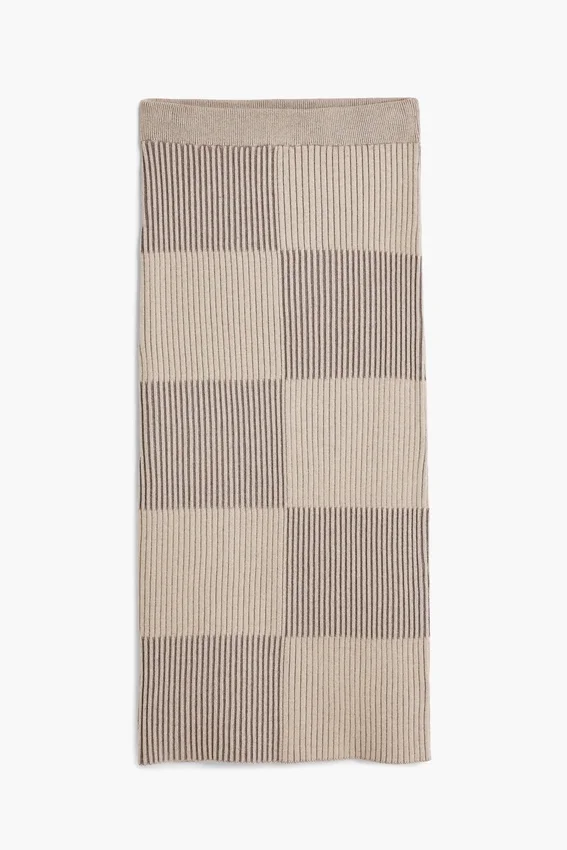 Long Ribbed Skirt Long Ribbed Skirt