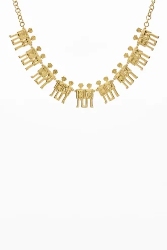 Long Robots Zalio Necklace