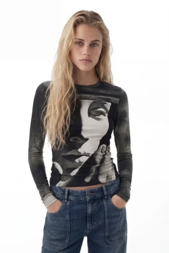 Long Sleeve Sculpture T-Shirt