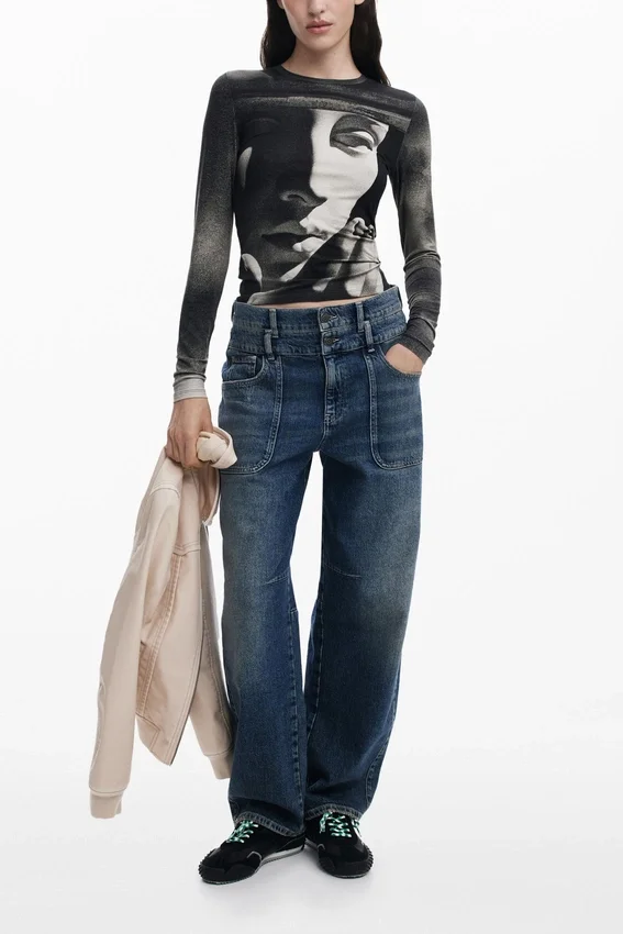 Long Sleeve Sculpture T-Shirt Long Sleeve Sculpture T-Shirt