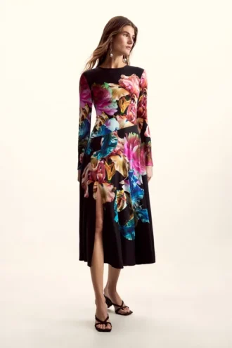 Long-Sleeved Dress M. C. Lacroix