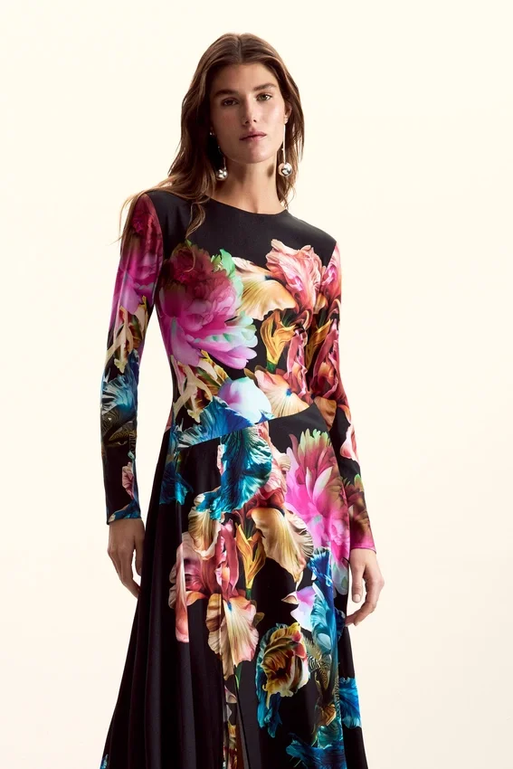 Long-Sleeved Dress M. C. Lacroix Long-Sleeved Dress M. C. Lacroix