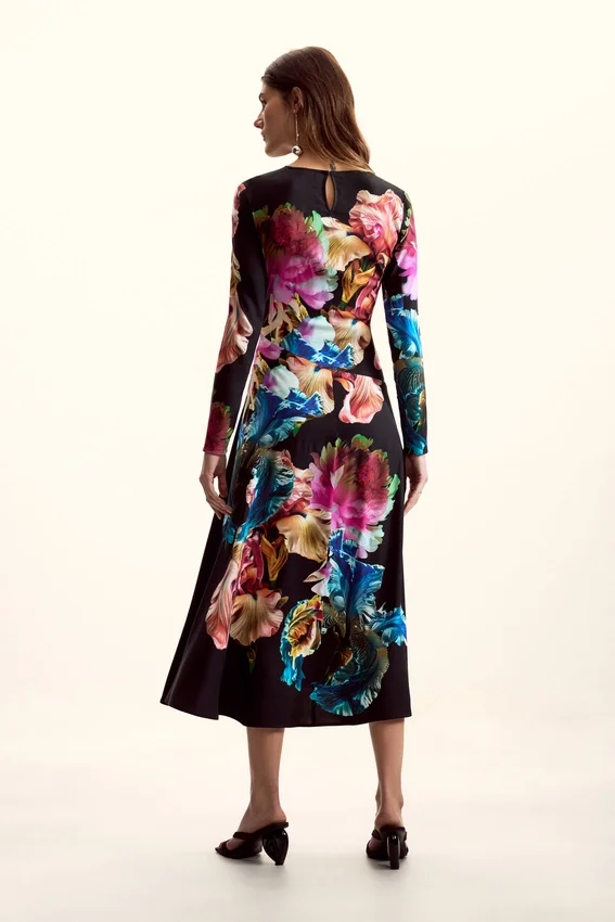 Long-Sleeved Dress M. C. Lacroix Long-Sleeved Dress M. C. Lacroix