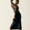 Long-Sleeved Knit Dress Long-Sleeved Knit Dress